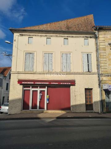 Ensemble immobilier composé d'une Boucherie et un appartement d'environ 167 m2, 7 pièces à Montpon Ménestérol Détails des diagnostics énergétiques