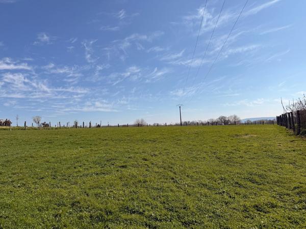 Parcelle de terrain constructible de 974 m2