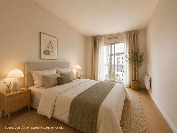 Appartement 3 pièces à vendre Bordeaux St Jean - 232 000 €