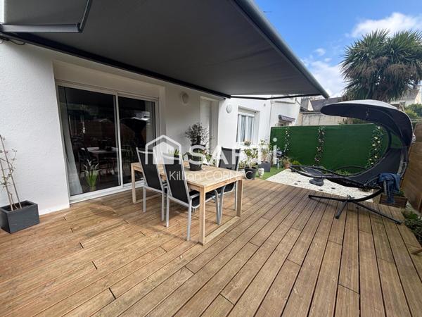 Appartement de 59m² avec terrasse et jardin