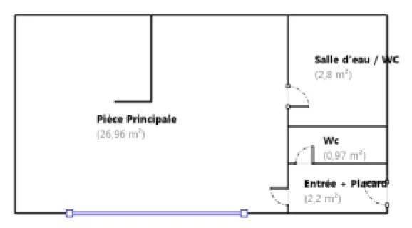PARIS 16 - FOCH - APPARTEMENT 33 m2