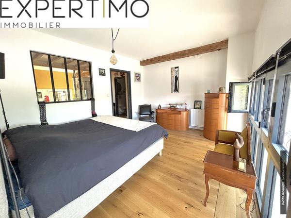 Merville (31330) Maison atypique de village meublée (ou pas) avec piscine intérieure