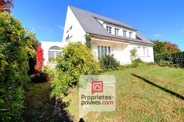 A VENDRE secteur recherché MAISON FAMILIALE de 145 m2 - 5 CHAMBRES - VERANDA, TERRAIN CLOS 1156 m2