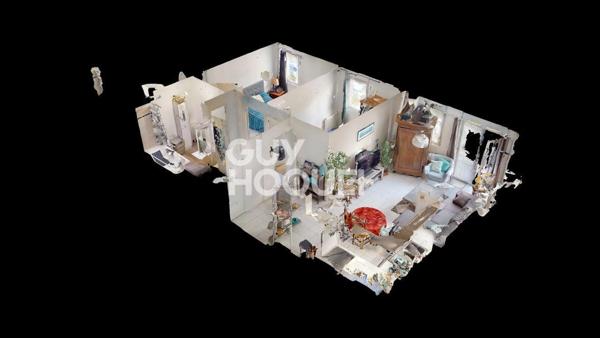 Appartement 3 pièces avec vue sur la Tour de Montlhéry – Cœur de ville