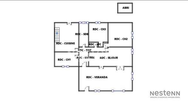 A vendre maison 6 pièces de 151 m² sur terrain de plus de 500 m² à Castelnau Le Lez