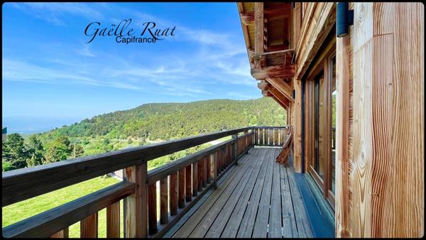 Font Romeu - Exclusivité - Chalet Signature de 240 m² sur 1 500 m² de parcelle, Vue panoramique