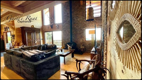 Font Romeu - Exclusivité - Chalet Signature de 240 m² sur 1 500 m² de parcelle, Vue panoramique