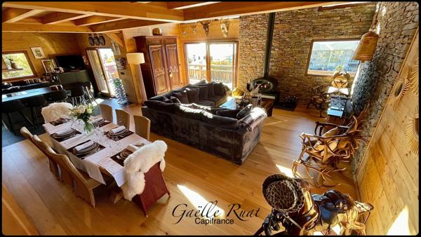 Font Romeu - Exclusivité - Chalet Signature de 240 m² sur 1 500 m² de parcelle, Vue panoramique