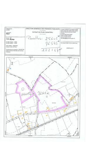 Propriete à vendre proche de VILLEFRANCHE D'ALLIER (03) Maison , granges ,écurie , garage , Terrain 10 ha