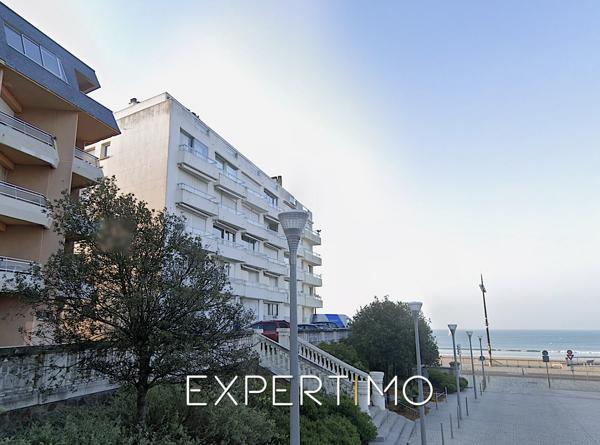 Les Sables-d'Olonne (85100) Appartement T2 Vue Mer de 43 m², 1 chambre. Ascenseur, cave privative, local vélos - Résidence sécurisée - Pal
