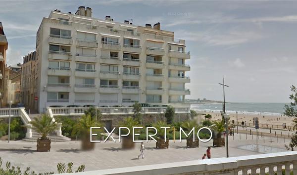 Les Sables-d'Olonne (85100) Appartement T2 Vue Mer de 43 m², 1 chambre. Ascenseur, cave privative, local vélos - Résidence sécurisée - Pal