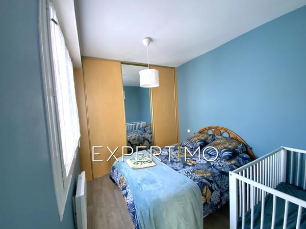 Les Sables-d'Olonne (85100) Appartement T2 Vue Mer de 43 m², 1 chambre. Ascenseur, cave privative, local vélos - Résidence sécurisée - Pal