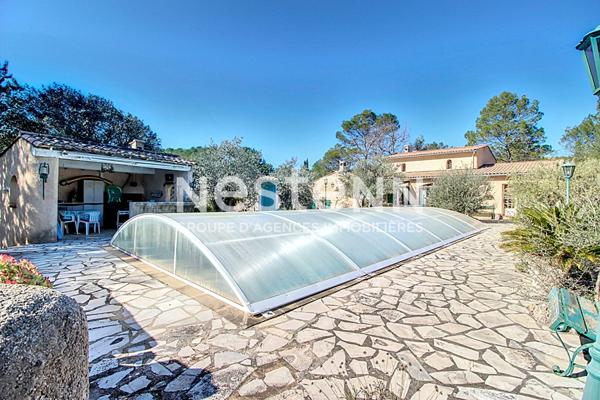 À Vendre ! Propriété au Calme à Lorgues 174m² sur un terrain de 6400m² clos