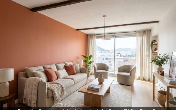 Appartement à vendre    3 pièces • 58 m2 Marseille 10