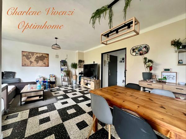 A vendre 3 pièces lumineux avec balcon, parking et cave - Perpignan (66)