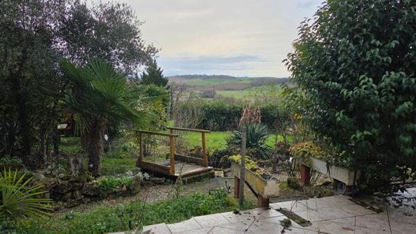 Villa proche Marciac avec vue Pyrénées
