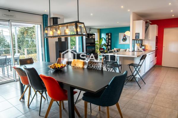 Maison 4 ch + bureau, belles prestations, récente