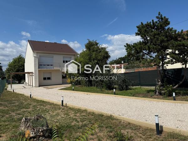 Maison  140 m² – Sous-sol total – Terrain 690 m²