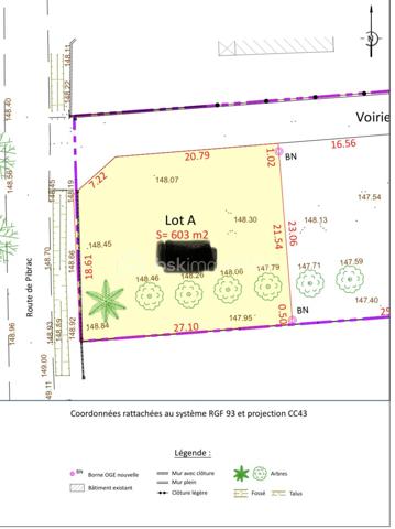 Anna Morra vous propose en exclusivité ce magnifique terrain constructible de 603m², entièrement viabilisé, situé sur la commune de Cornebarrieu.

À proximité immédiate du centre-ville, des commerces, des écoles et des transports, cette parcelle se trouve au fond d’un lotissement intimiste de seulement 4 lots, offrant un environnement calme et résidentiel.

Ce terrain bénéficie d’un cadre agréable et préservé, idéal pour concrétiser votre projet de construction.

Caractéristiques :
• Surface terrain : 603 m²
• Terrain entièrement viabilisé
• Surface de plancher autorisée : 100 m²
• Proche de toutes les commodités

Les atouts :
- Secteur recherché
- Lotissement à taille humaine
- Cadre de vie privilégié
- Projet de construction immédiat

Une belle opportunité à découvrir sans tarder.
Pour tout renseignement complémentaire ou organiser une visite, contactez moi au 0611326344
