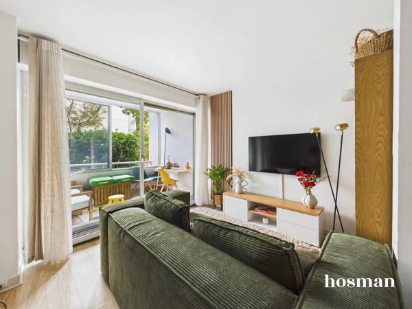 Appartement 3 pièces de 47m² avec balcon et terrasse - Rue Lecourbe, Paris