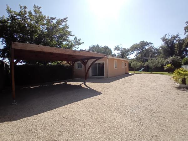 A LOUER, Maison louée vide, Artassenx - Montde-Marsan, 4 chambres, plain pied, jardin