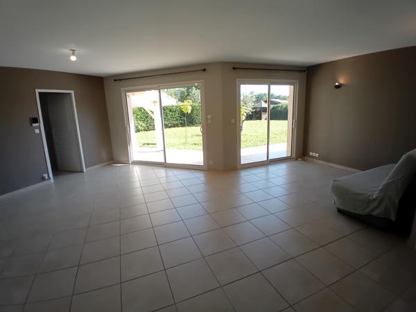 A LOUER, Maison louée vide, Artassenx - Montde-Marsan, 4 chambres, plain pied, jardin