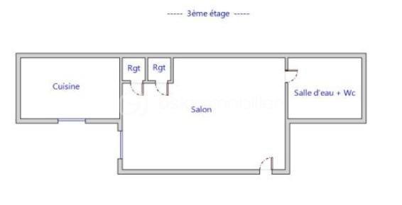 Appartement de 28,95 m²