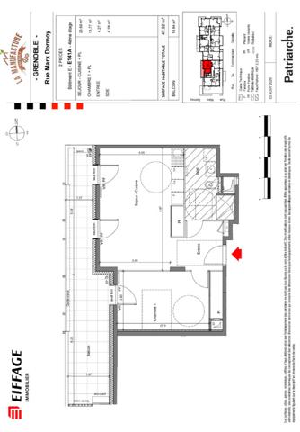 APPARTEMENT T2 NEUF AVEC GARAGE