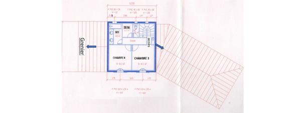 Belle bâtisse au charme provençale 5 pièce(s) 145.69m² 4 chambres sur terrain 1632m² 13013 Marseille