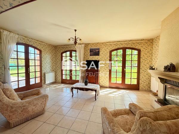Maison de plain pied avec 3 chambres