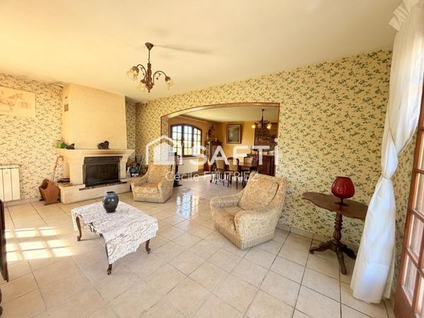 Maison de plain pied avec 3 chambres