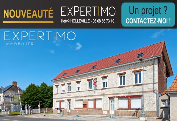 Rue (80120) Immeuble - centre RUE - Beau potentiel commercial.