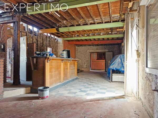 Rue (80120) Immeuble - centre RUE - Beau potentiel commercial.