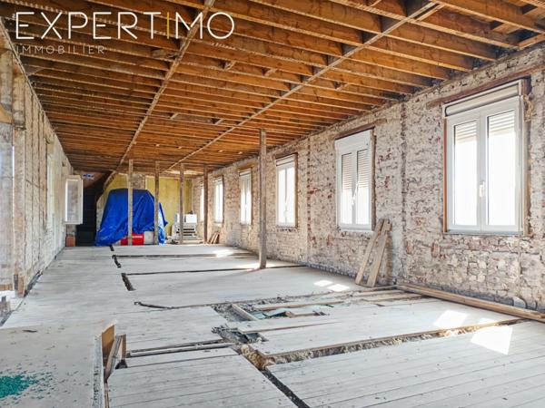 Rue (80120) Immeuble - centre RUE - Beau potentiel commercial.