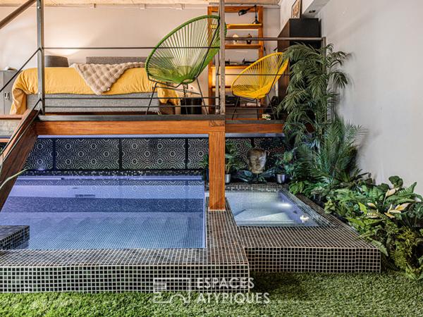 Loft avec piscine intérieure à deux pas des bords de Loire