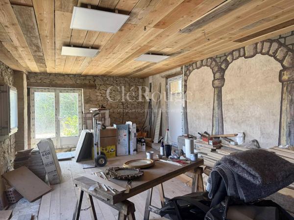 Proche Duras et Eymet- Maison en pierre de 4 chambres avec dépendances