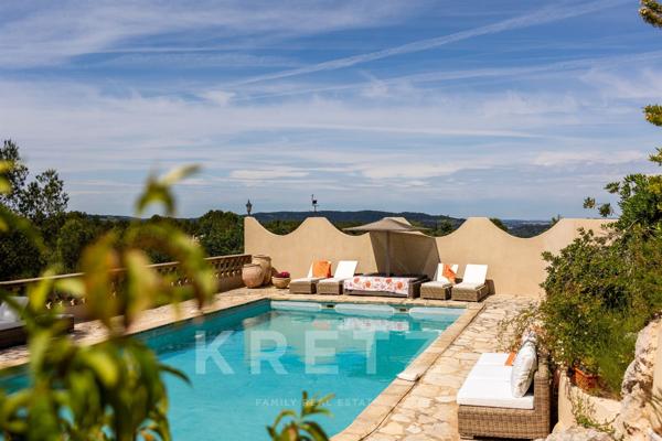 Exclusivité. Propriété d’exception de 235 m2, vue panoramique, aux portesd’Aix-en-Provence