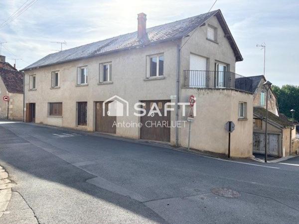 Maison de bourg de 121m² - (Appartement + T2)