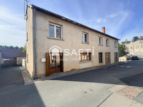 Maison de bourg de 121m² - (Appartement + T2)