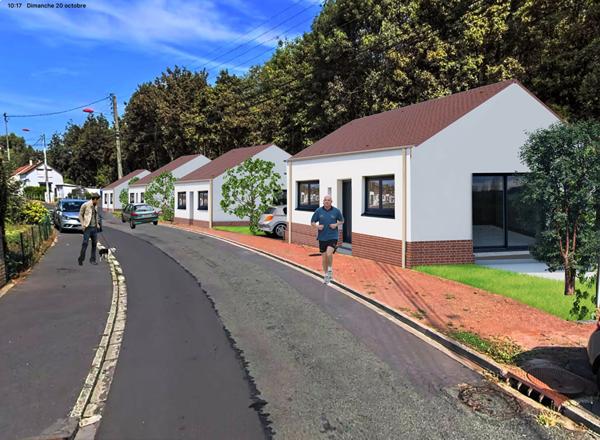 Terrain Mericourt 739 m2