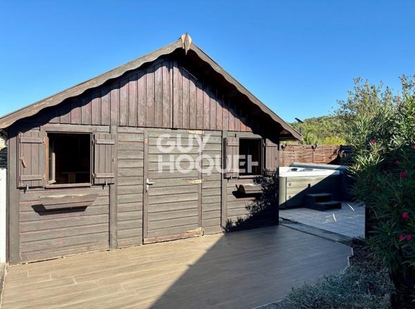 10 min Nord-Est - Villa plain pied 3 chambres, piscine sur terrain 600 m²