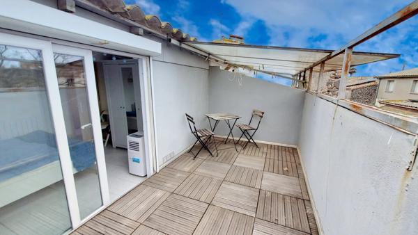 Appartement duplex T3 avec 2 terrasses