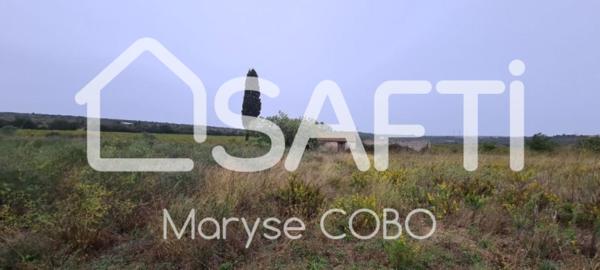 TERRAIN DE 8818m² AVEC CABANON PIERRE