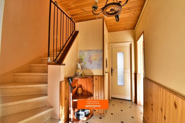 Maison 3 chambres +garage en centre ville