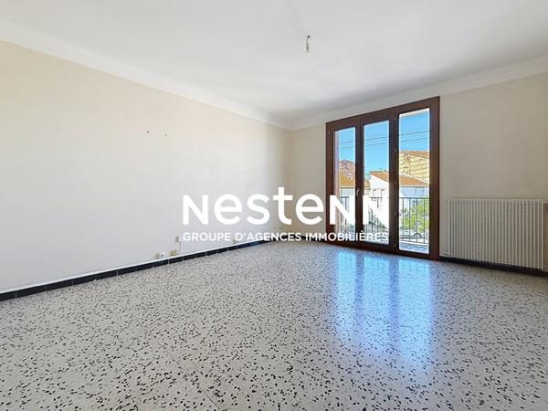 Appartement F3 lumineux avec balcons, garage et cellier, Opportunité rare à Saint-Gaudérique !