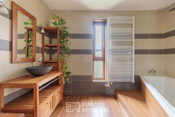 Maison d’architecte contemporaine avec vue sur la Moselle