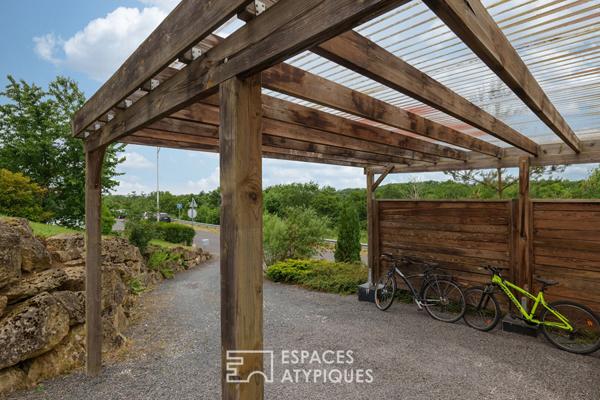 Maison d’architecte contemporaine avec vue sur la Moselle