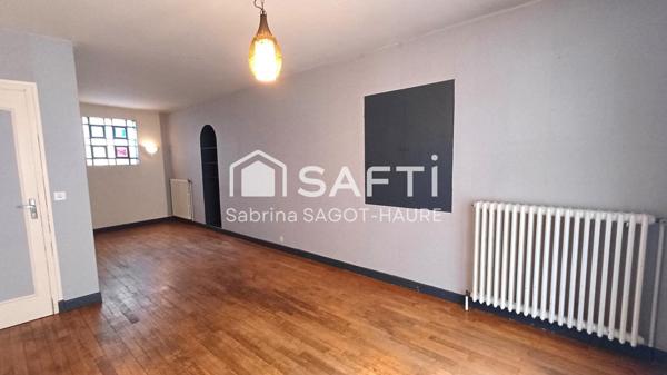 Maison centre ville avec garage