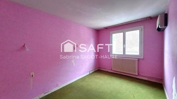 Maison centre ville avec garage