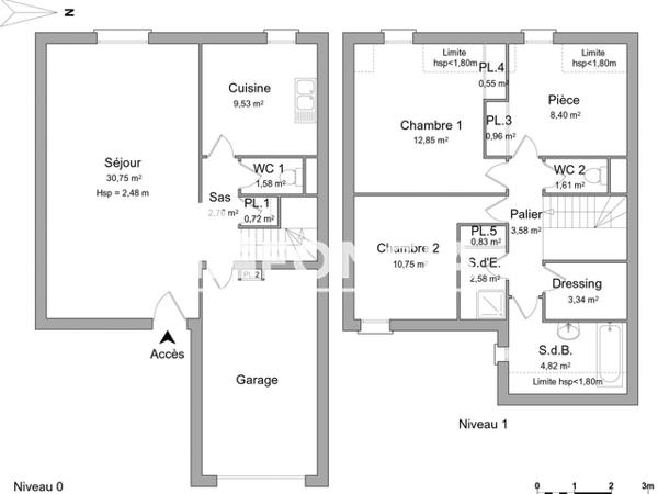 Location Maison 4 pièces 95.61 m² - 83 RUE DU FOIX Blois 41000